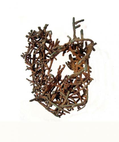 Another, but much coarser,  wire copper from Botallack 3x2". (Author: ian jones)