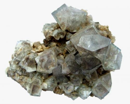 Fluorite
Heights Mine, Westgate, Weardale, North Pennines, Co. Durham, England, UK
Specimen size 6,5 cm (Author: Tobi)