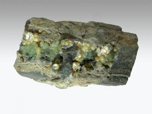 Variscite
Variscite balls, 2mm diameter. Ex Arthur Scoble collection. (Author: ian jones)