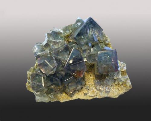 Fluorite
Middlehope Shield Mine, Westgate, County Durham, England, UK
Typical Middlehope piece, largest crystal 25mm (Author: ian jones)