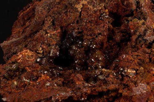 Adamita
Mina Ojuela, Mapimí, Durango, México
17x15 cm
Detalle de la anterior (Autor: victor chaul chamut)