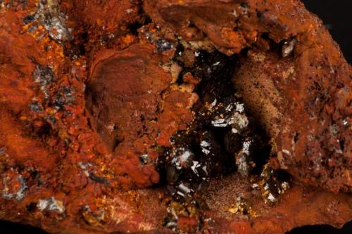 Adamita
Mina Ojuela, Mapimí, Durango, México
10x7 cm
Detalle de la anterior (Autor: victor chaul chamut)