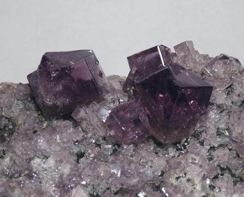 Fluorite
Frazer’s Hush Mine, Rookhope District, Weardale, North Pennines, Co. Durham, England, UK
Field of view 7 cm
 (Author: Leon Hupperichs)