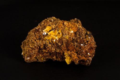 Wulfenita
Mina Ojuela, Mapimí, Durango, México
11x11 cm (Autor: victor chaul chamut)