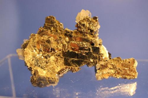 Pyrite, Barite
Bou Nahas, Oumjrane Alnif, Er Rachidia, Morocco
8.5 x 5.8 x 5 cm (Author: Don Lum)