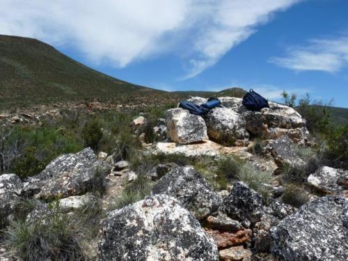 Part of a quartz outcrop. (Author: Pierre Joubert)