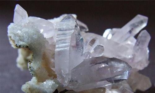 Quartz with Amethyst.
Piedra Parada, Tatatila, Veracruz, Mexico.,
Xl’s to 11 mm (Author: nurbo)