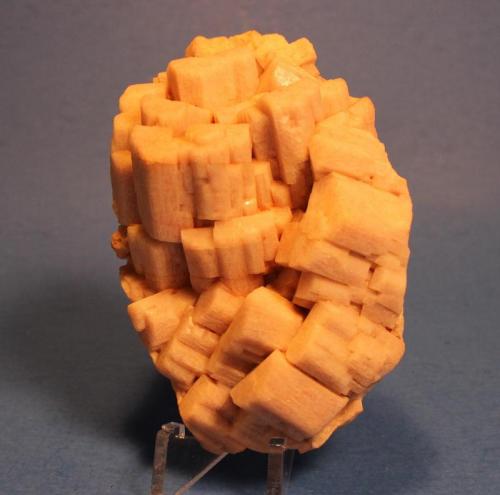 Feldspar var Microcline
Lake George District, Park County, Colorado, USA
9 x 6.5 cm
Orthoclase crystal cluster (Author: Don Lum)