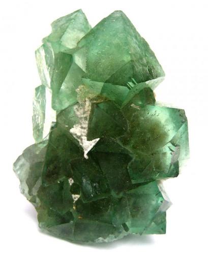 Fluorite
Riemvasmaak fluorite occurrences, Kakamas District, Northern Cape Province, South Africa
Specimen size 7 cm, largest crystal 2,5 cm (Author: Tobi)