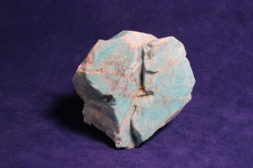 Amazonite
Crystal Peak, Teller County, Colorado, USA
8 x 6 cm
Repaired (Author: Don Lum)