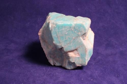 Amazonite
Crystal Peak, Teller County, Colorado, USA
8 x 6 cm
Repaired (Author: Don Lum)