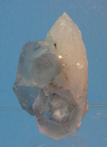 Fluorite, Quartz
Yaogangxian Mine, Hunan, China
5 x 3.4 cm (Author: Don Lum)