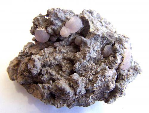 Fluorita sobre basalto<br />Agaete, Gran Canaria, Provincia de Las Palmas, Canarias, España<br />6cm<br /> (Autor: canada)
