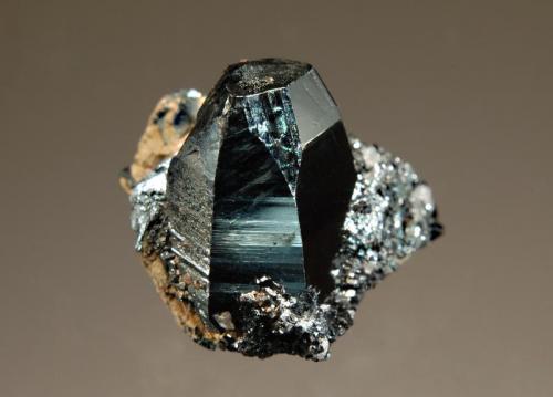 Hematite
N’Chwaning II Mine, Kuruman, N. Cape Prov., South Africa
1.8 x 1.9 cm (Author: crosstimber)