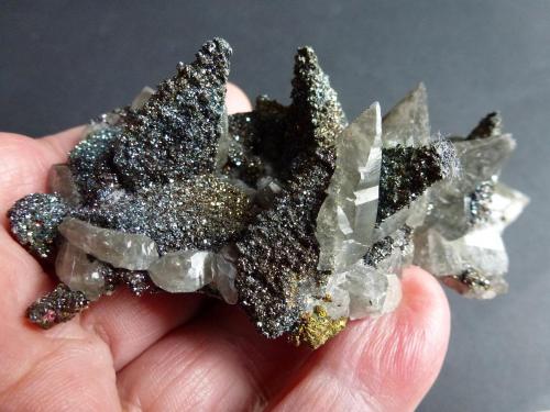 Calcita, Calcopirita
Mina Brushy Creek, Greeley, Reynolds Co., Missouri, USA
10 x 6 cm. (Autor: javier ruiz martin)