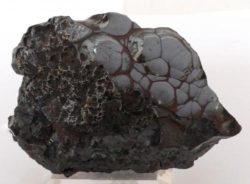 Hematites -
Mina Incomparable - Villafranca de Córdoba - Alto Guadalquivir - Córdoba - Andalucía - España -
8,2 x 6,7 x 4,2 cm (Autor: Martí Rafel)