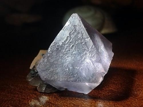 Fluorita<br />Cantera Cillarga, Linar da Raina, Ponteareas, Comarca El Condado, Pontevedra, Galicia / Galiza, España<br />2,5cm x 2,5cm x 2cm<br /> (Autor: Javier MC)