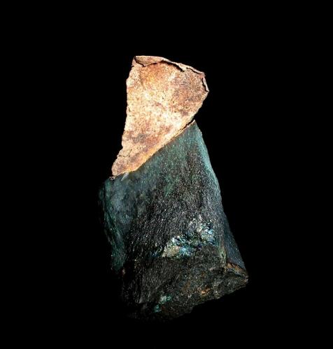 Silver, bornite
Vitzthum shaft, Mansfeld, Saxony-Anhalt, Germany
5 x 3 cm (Author: Andreas Gerstenberg)