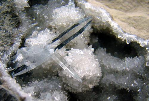 Celestina
Pedrera Tossal Gros, Ivorra, Segarra, Lleida, Catalunya, España
7x9x5 cm
Recogida en Febrero del 2012.
Detalle del cristal biterminado de la pieza anterior. (Autor: D.N.S.Borràs)