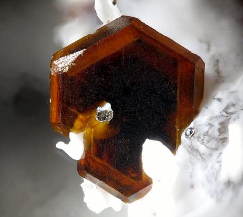 Jarosite
Santa Bárbara Mine, San José, Níjar, Almería, Andalusia, Spain
fov 3 mm
mined in 2012 (Author: Rewitzer Christian)