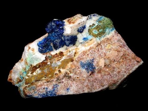 Azurite
Neubulach, Black Forest, Baden-Württemberg, Germany
8 x 6 cm (Author: Andreas Gerstenberg)