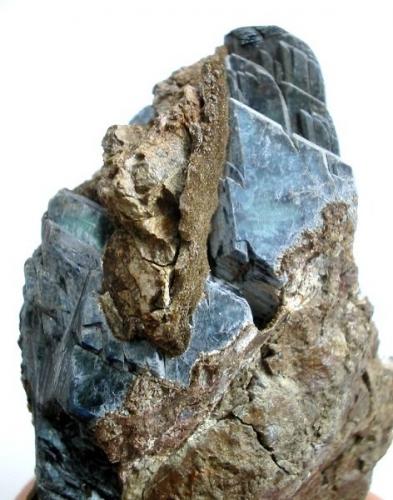 Vivianite
Bayerland mine, Waldsassen, Fichtelgebirge, Bavaria, Germany
9,5 x 6,5 cm (Author: Andreas Gerstenberg)