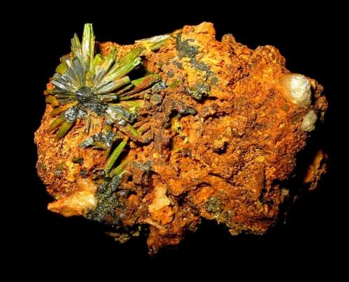 Pyromorphite
Pfingstwiese mine, Bad Ems, Rhineland-Palatinate, Germany
6,5 x 4 cm (Author: Andreas Gerstenberg)