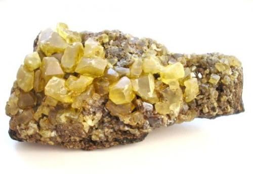 Sulphur
Lintorf asphaltum mine, Osnabrück, Lower Saxony, Germany
7 x 4 cm (Author: Andreas Gerstenberg)