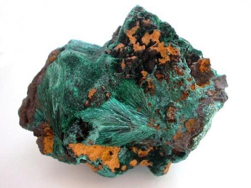 Malachite
Käusersteimel mine, Kausen, Siegerland, Rhineland-Palatinate, Germany
6,5 x 5 cm (Author: Andreas Gerstenberg)