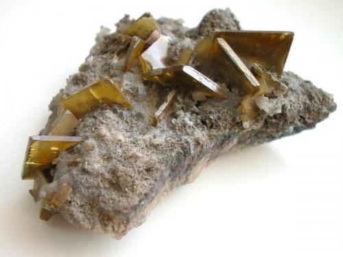 Baryte, quartz
Zentralschacht, Zobes, Vogtland, Saxony, Germany
6 x 4 cm (Author: Andreas Gerstenberg)
