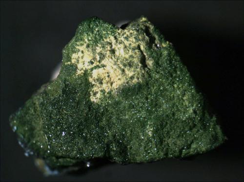 Xanthiosite, Aerugite
Johanngeorgenstadt, Johanngeorgenstadt District, Erzgebirge, Saxony, Germany
1 x 1 cm (Author: keldjarn)