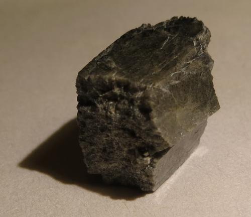 Thortveitite
Kabuland, Iveland, Norway
14 x 11 x 9 mm
A silicate of the rare element scandium
Found in 1989 by Frode Andersen.
Brought in June 1991 at the Koppaberg show (Sweden), an amazing event in the middle of a forest. (Author: kakov)
