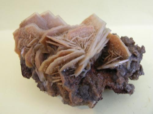 Baritina<br />Mina Victoria, Cabezo de San Ginés, El Estrecho de San Ginés, Cartagena, Comarca Campo de Cartagena, Región de Murcia (Murcia), España<br />6,5 x 4,5 cm<br /> (Autor: Pedro Conesa)