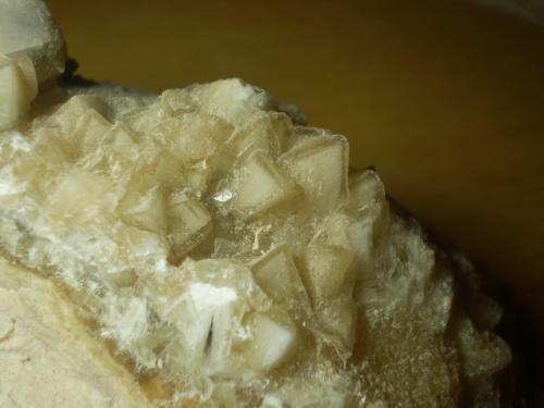Calcita
La Roda, Albacete, Castilla-La Mancha, España
Campo visión 3,4 cm por 2,9 cm Cristales entre 1 cm a 2 cm (Autor: juanjodpc)
