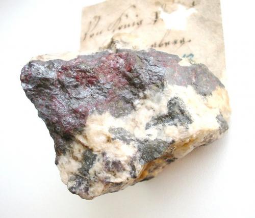 Pyrargyrite
König David mine, Annaberg, Erzgebirge, Saxony, Germany
5,5 x 4,5 cm (Author: Andreas Gerstenberg)