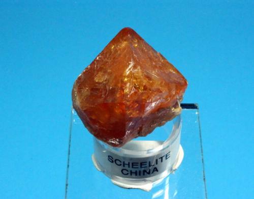 Scheelite
Mount Xuebaoding, Pingwu, Mianyang, Sichuan, China
4.3 x 4.1 cm (Author: Don Lum)