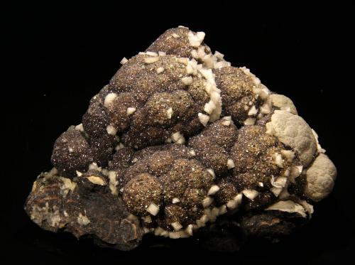 Esfalerita mamelonar, dolomita
Mina de Reocín, Torrelavega, Cantabria, España
12x10cm (Autor: Raul Vancouver)