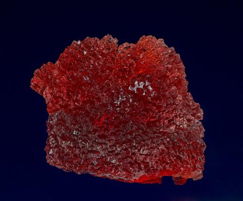 Rhodochrosite
N’Chwaning Mines, Kuruman, Kalahari manganese field, Northern Cape Province, South Africa
2.7 x 2.7 x 2.1 cm (Author: am mizunaka)