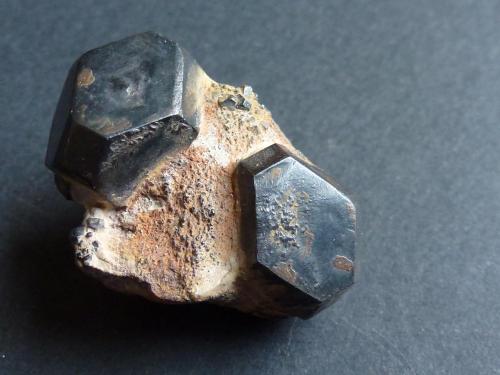 Pirita transformada en Hematites<br />De las Indias Range, La Alcoraya, Alicante/Alacant, Comarca Campo de Alicante, Alicante / Alacant, Valencian Community / Comunitat Valenciana, Spain<br />2,5 x 1,5 cm.<br /> (Autor: javier ruiz martin)