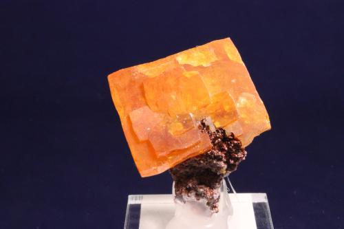 Wulfenite
79 Mine, Gila County, Arizona, USA
3.5 x 3.0 cm (Author: Don Lum)