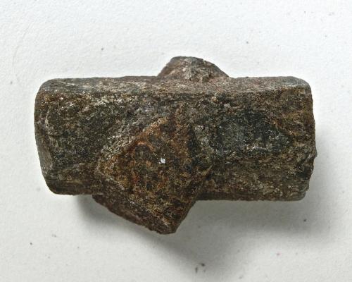 Estaurolita
Finistère, Bretaña, Francia.
4 x 1,8 x 1,5 cm (Autor: María Jesús M.)