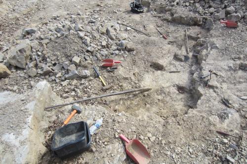 Part of the "bathtub", the top most part of the site. (Author: vic rzonca)