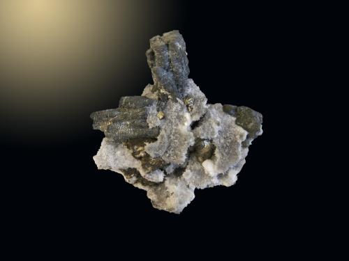 Pirrotita
Mina San Antonio, Santa Eulalia, Aquiles Serdán, Chihuahua, México
5.0 cm. X 5.0 cm. X 4.0 cm. (Autor: jesus salinas)