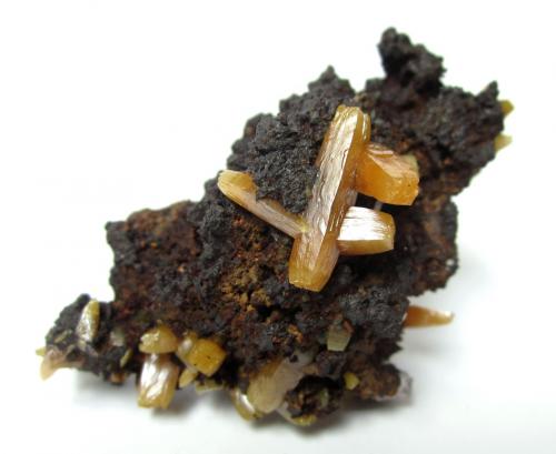 Wulfenite
Ojuela Mine, Mapimí, Municipio de Mapimí, Durango, Mexico
Specimen size 6,5 cm (Author: Tobi)