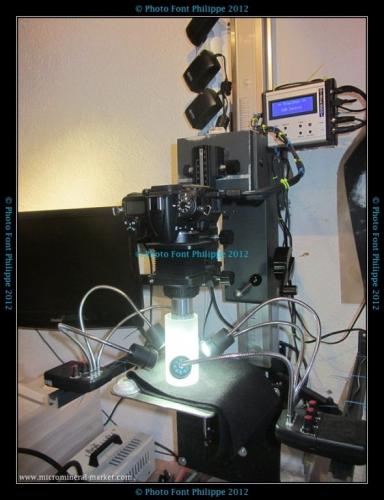 Micromineral-Photosystem
Mitutoyo x5 x10 x 20
Soufflet PB6 + pb6e
nikon d7000 (Autor: pfont)