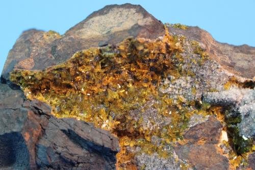Sturmanite
N’Chwaning Mines, Kuruman, Kalahari Manganese Fields, Northern Cape Province, South Africa
11.8 x 7.2 x 4.2 cm (Author: Don Lum)
