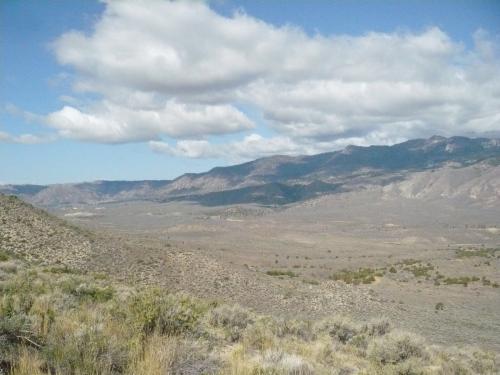 View from the road approaching the mine. (Author: John S. White)