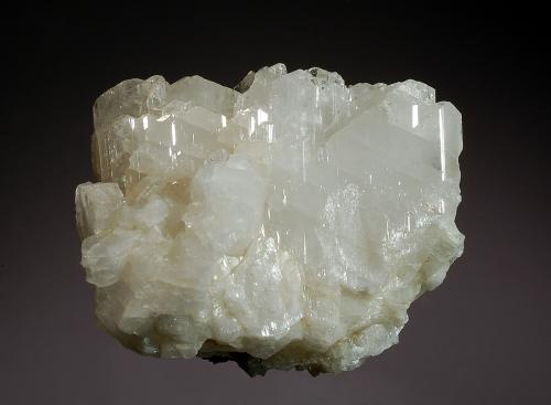 Albite
Roc la Niera, Ubaye Valley, Alpes-de-Haute Province, France
4.5 x 4.7 cm
A group of tabular twinned albite crystals. (Author: crosstimber)