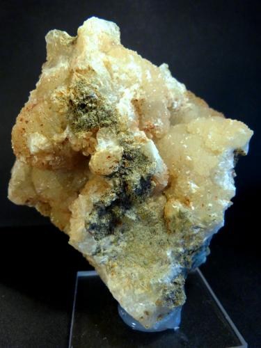 Prehnita<br />Cantera Oficarsa, Cerro de las Culebras, Carchelejo, Cárcheles, Comarca Sierra Mágina, Jaén, Andalucía, España<br />10 x 11 x 6 cm.<br /> (Autor: Felipe Abolafia)