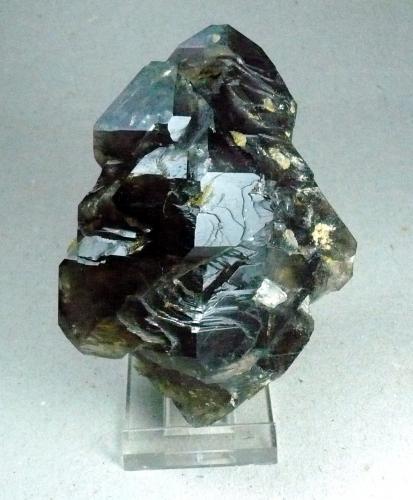 Smoky quartz
9 cm high
The best large piece that I found.  I am hoping that some of the other collectors will post photos of their fine specimens (Author: John S. White)